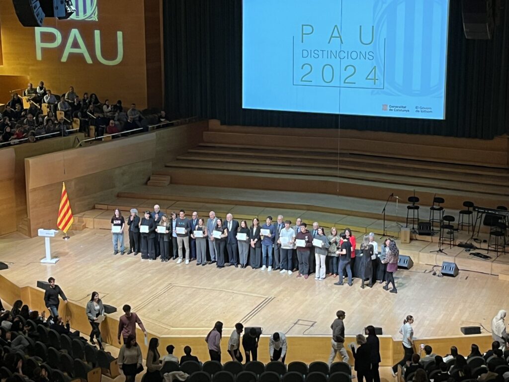 Distincions a les PAU 2024 CIC