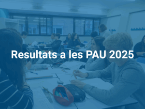 Resultats a les PAU 2025